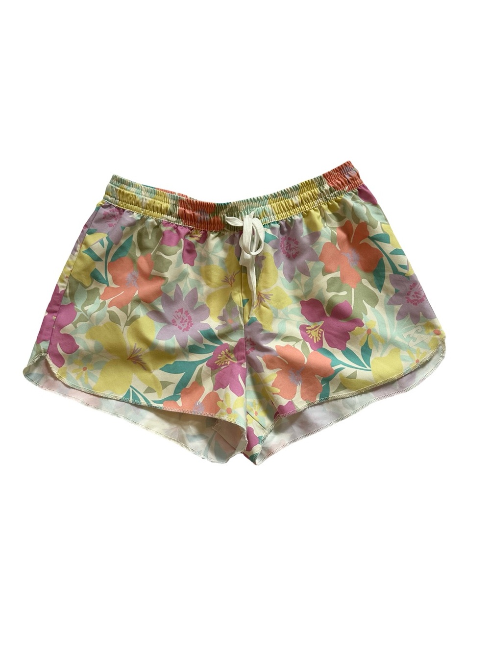 Billabong Floral Board Shorts - Yellow, Pink, Orange - New Without tags
